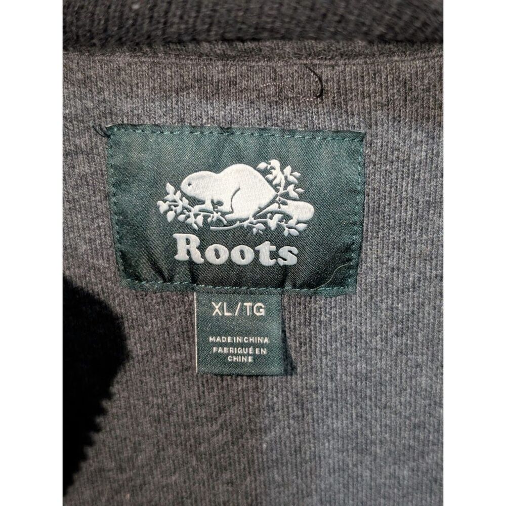 Roots Canada Full Zip Hooded Sweater Black Men's Size XL - Picture 13 of 13